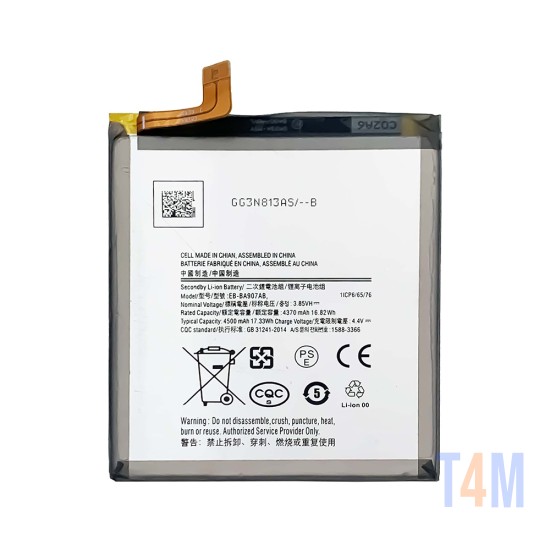 Battery Samsung Galaxy S10 Lite/A907 EB-BA907ABY 4500mAh 3.85V 17.33Wh